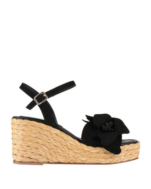 Paloma Barceló Black Sandals Kidskin
