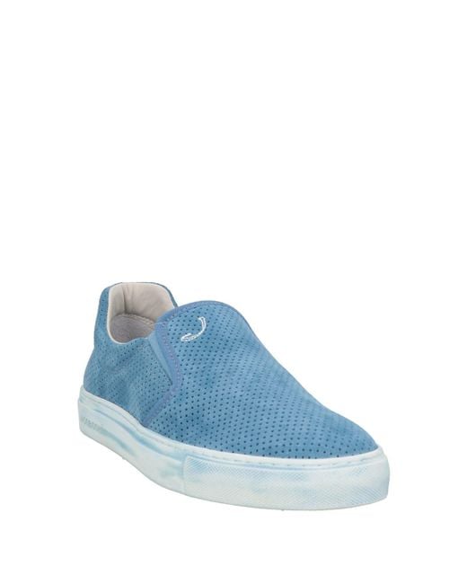 Jacob Cohen Blue Azure Sneakers Leather for men