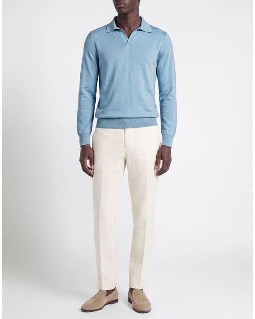 Pullover di Gran Sasso in Blue da Uomo