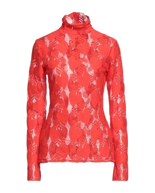 Top MSGM de color Red