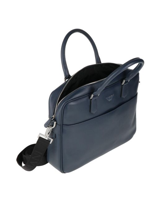 Emporio Armani Blue Handbag for men