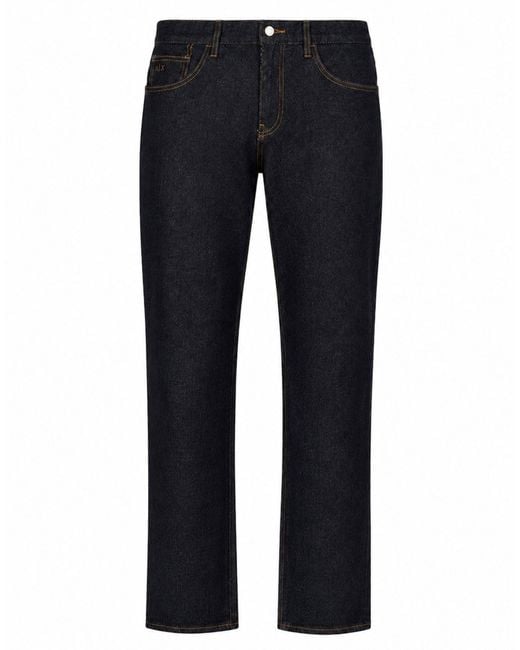 ARMANI EXCHANGE Blue Jeans Cotton, Elastane for men