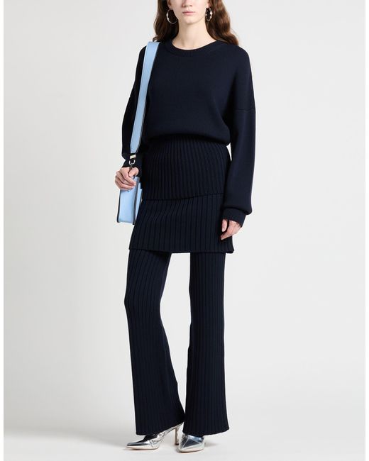 Loewe Blue Pants Wool
