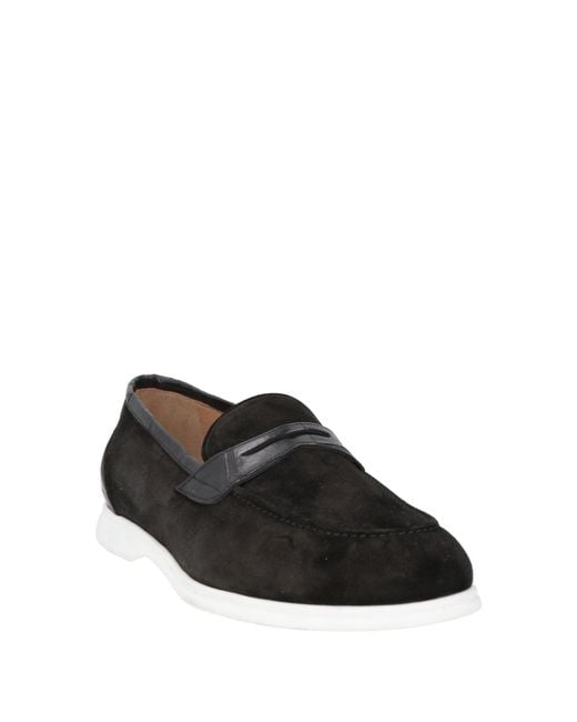 Kiton Black Loafer for men