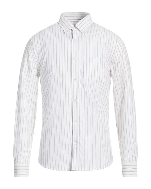 Dunhill White Shirt Cotton for men