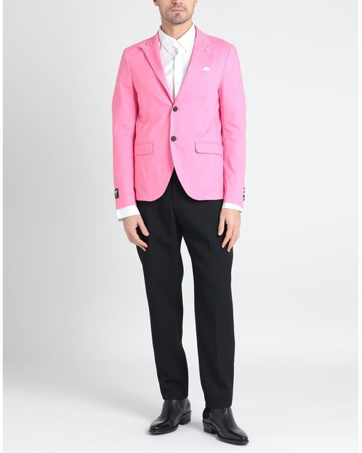 Berna Pink Blazer for men