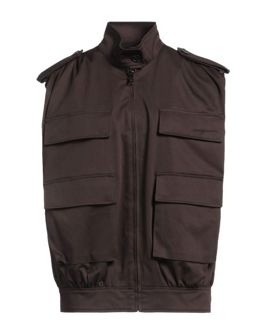 MSGM Brown Gilet