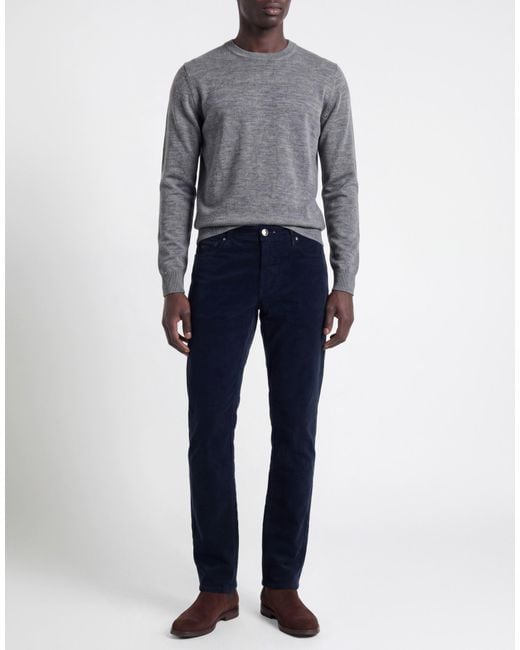 Tramarossa Blue Trouser for men