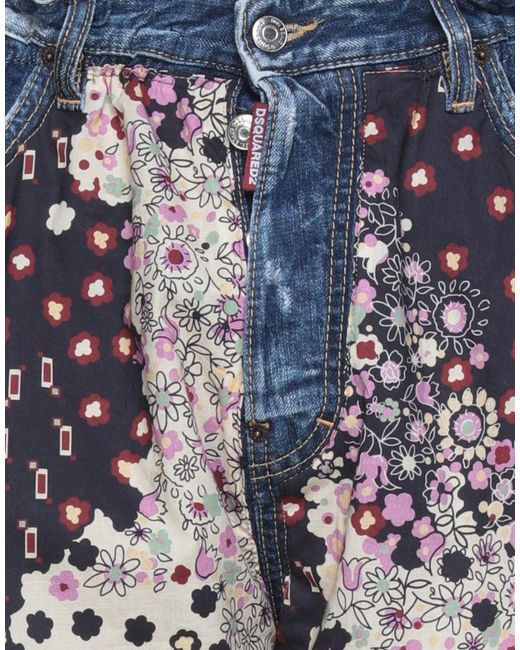 DSquared² Blue Denim Shorts for men