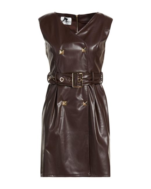 No Secrets Brown Mini Dresses