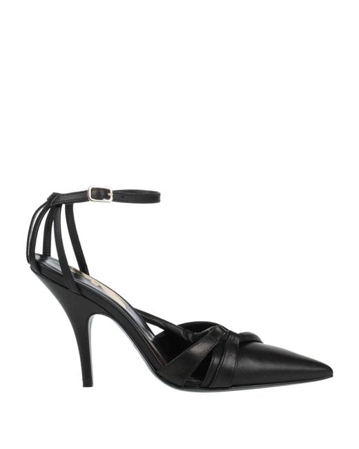 Patrizia Pepe Black Pumps Leather