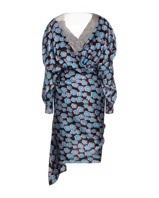Robe midi Lanvin en coloris Blue