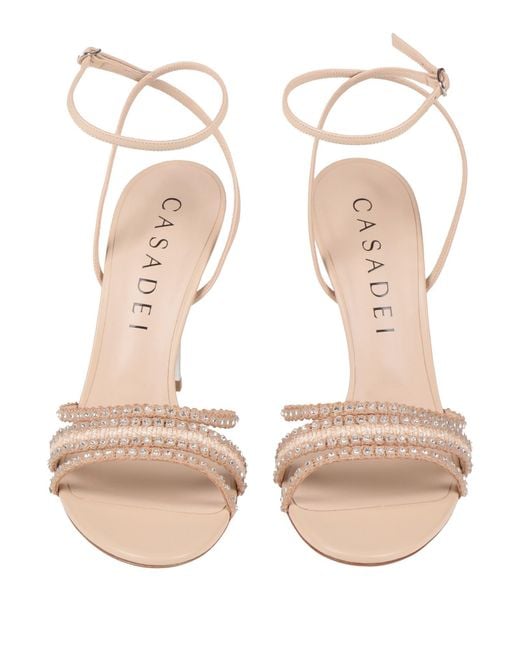 Casadei White Sandals