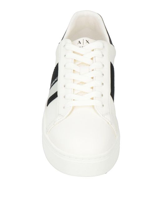 ARMANI EXCHANGE White Trainers