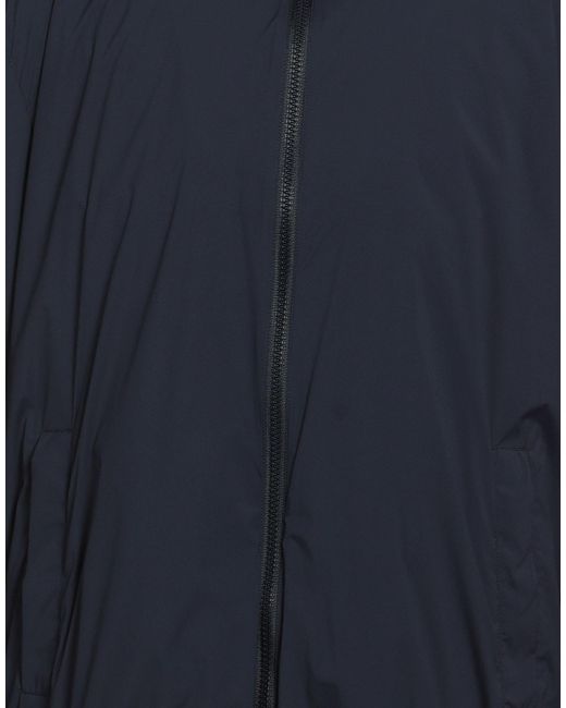 Herno Blue Midnight Jacket Polyamide, Elastane for men