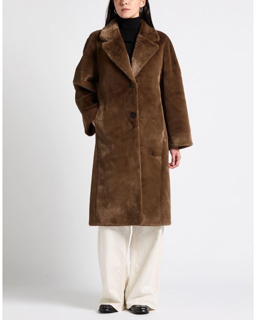Rrd Brown Shearling & Teddy