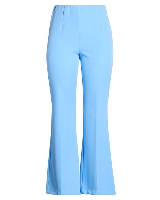 Gai Mattiolo Blue Sky Pants Polyester, Elastane