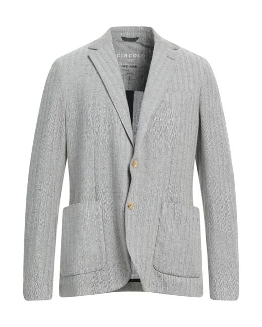 Circolo 1901 Gray Blazer for men