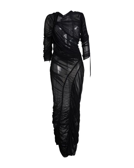 Atlein Black Maxi-Kleid