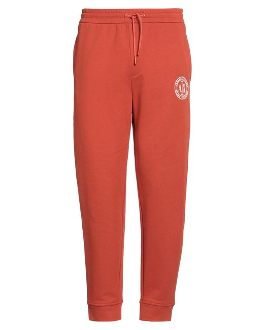 Armani Exchange Red Trouser for men