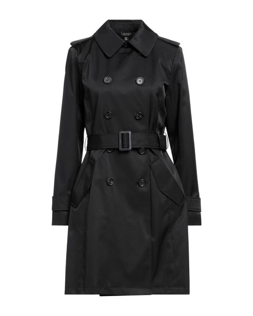 Ralph Lauren Black Overcoat & Trench Coat