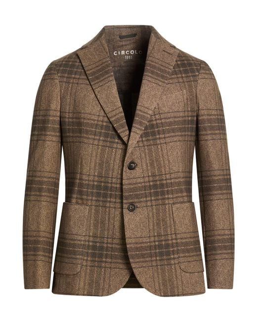Circolo 1901 Brown Blazer for men