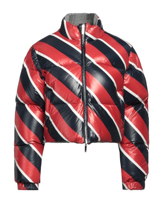 Thom Browne Red Down Jacket