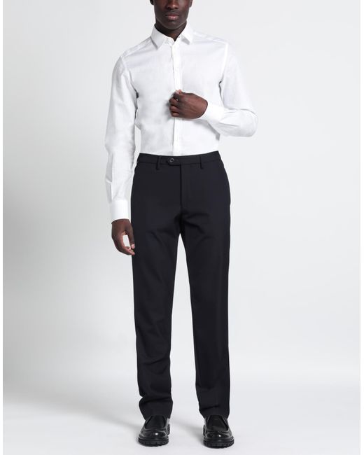 MICHELE CARBONE Blue Trouser for men