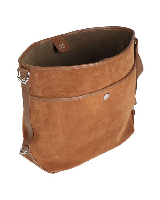 Hogan Brown Cross-Body Bag Leather
