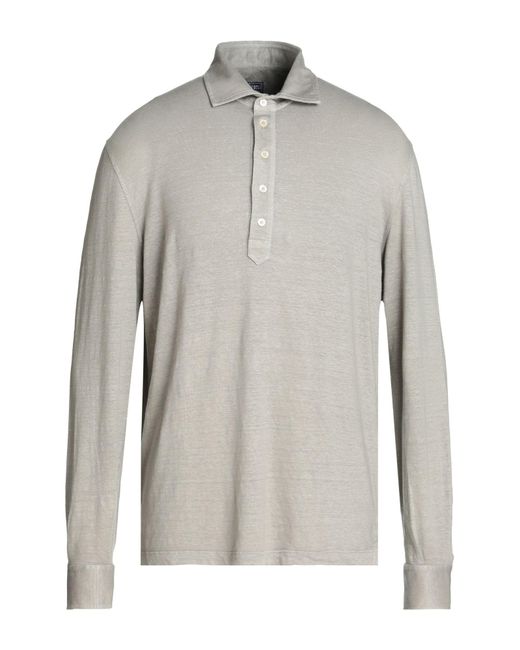 Fedeli Gray Polo Shirt for men