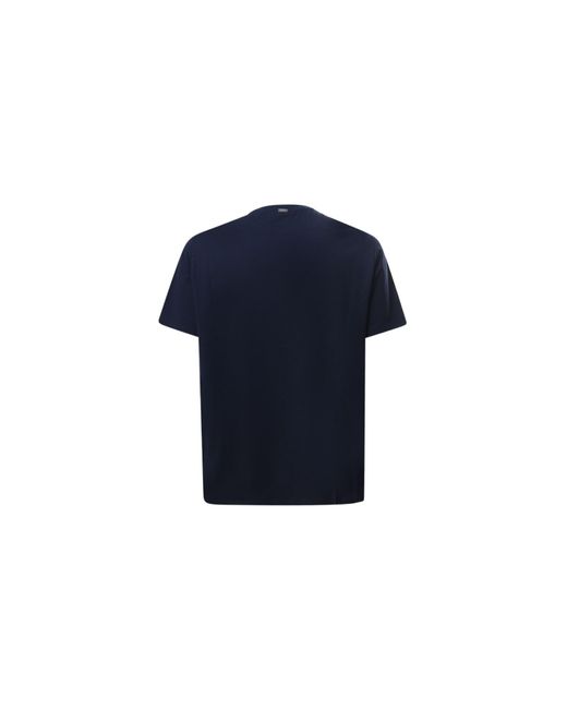 Herno T-shirts in Blue für Herren