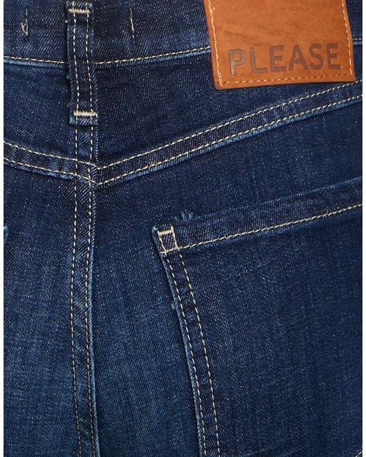 Please Blue Jeans Cotton, Elastane