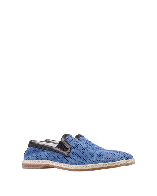 Dolce & Gabbana Blue Espadrilles for men