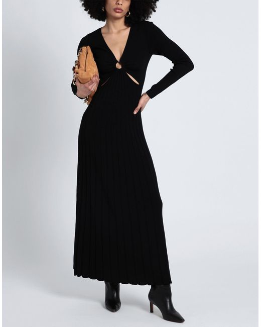 MICHAEL Michael Kors Black Maxi-Kleid