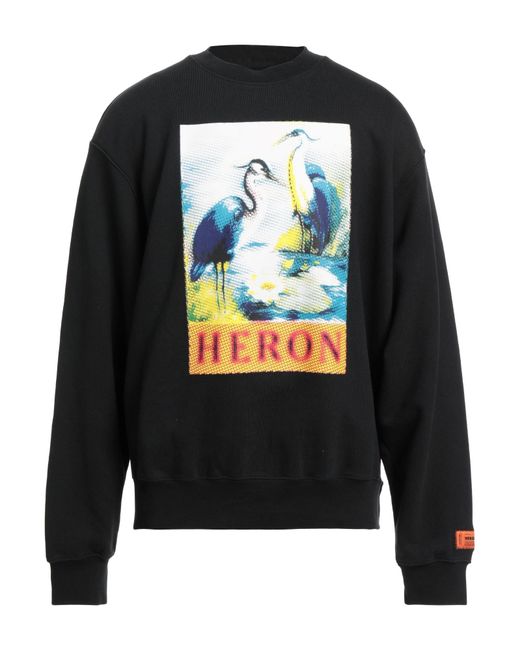 Heron Preston Black Sweatshirt for men