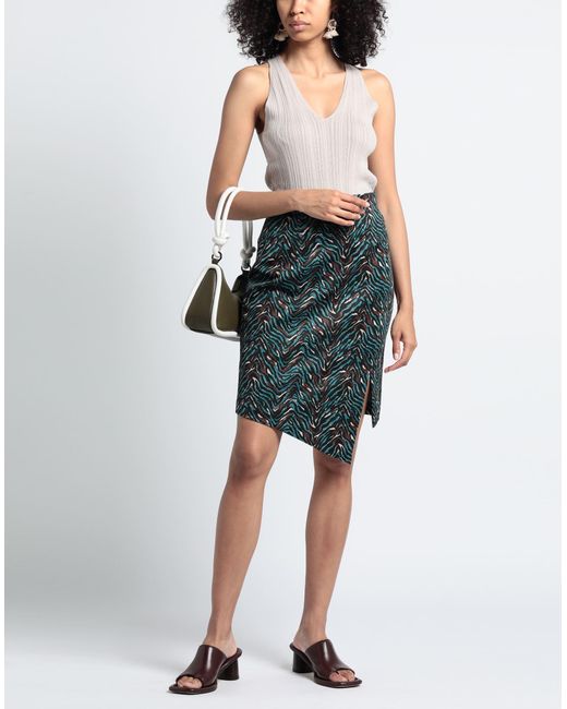 Camicettasnob Green Mini Skirt