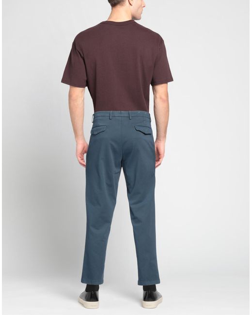 Briglia 1949 Blue Slate Pants Cotton, Elastane for men