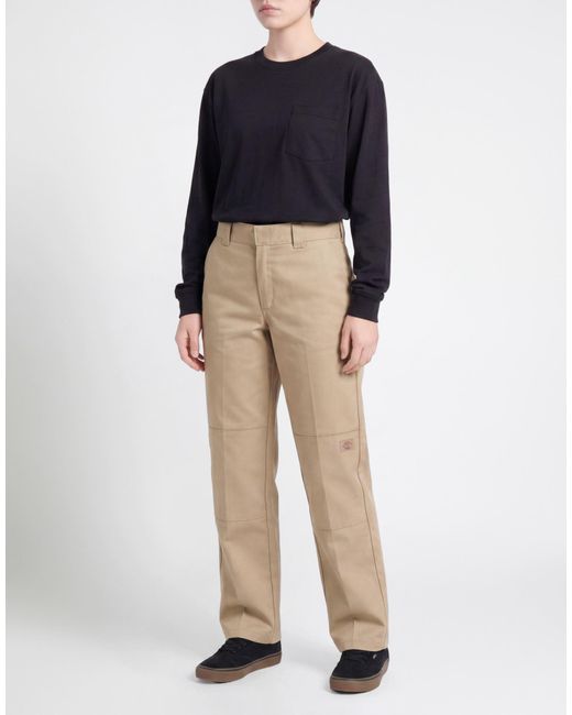 Dickies Natural Pants Polyester, Cotton
