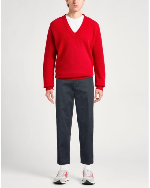 Maison Kitsuné Blue Trouser for men
