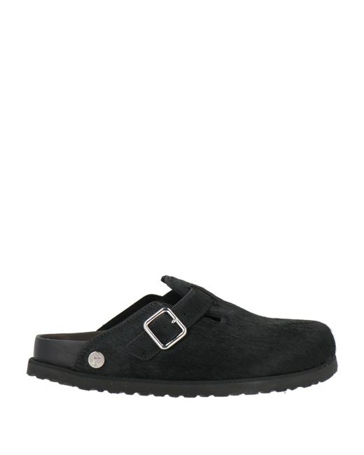 1774 BIRKENSTOCK Black Mules & Clogs Leather