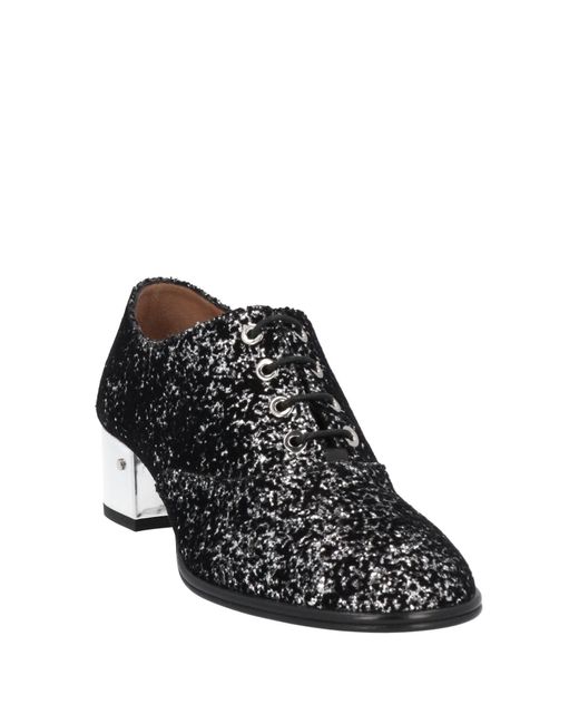 Laurence Dacade Black Lace-up Shoes