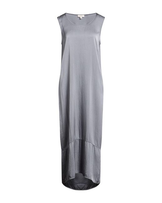 Crossley Gray Maxi Dress Silk, Elastane