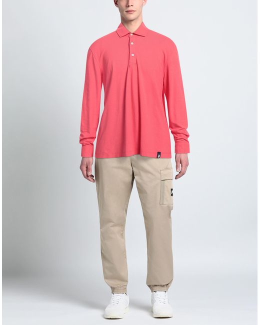Drumohr Pink Polo Shirt for men