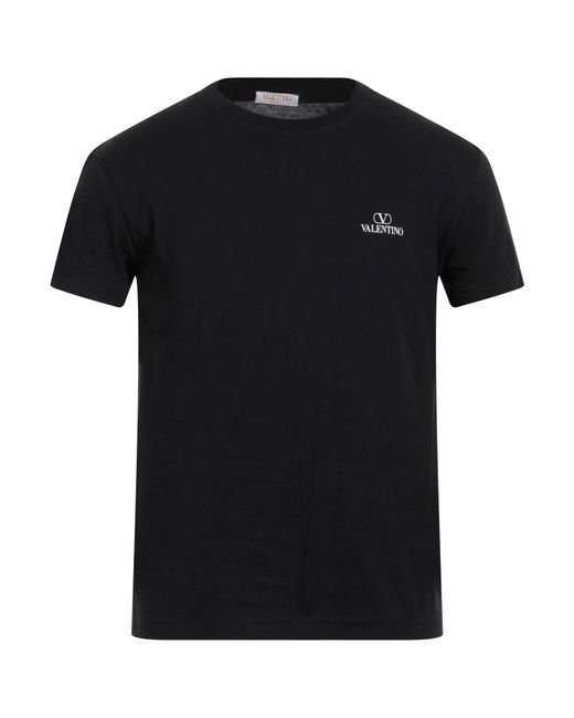 Valentino Garavani Black T-shirt for men
