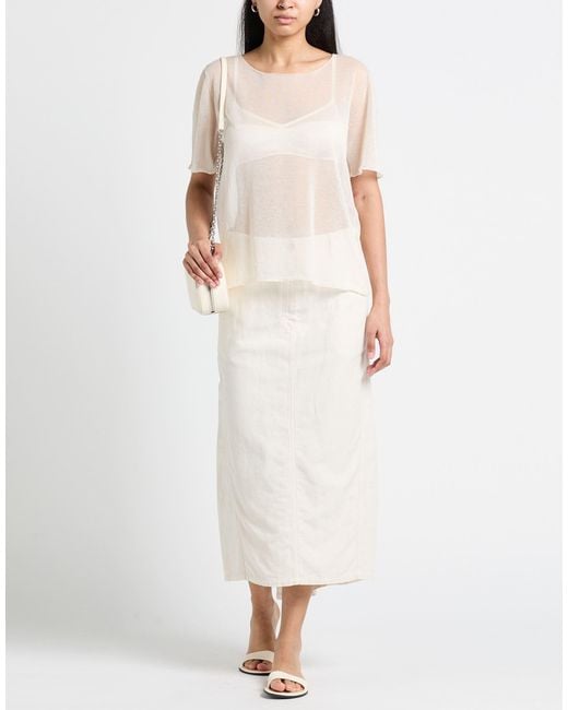Pullover Roberto Collina de color White