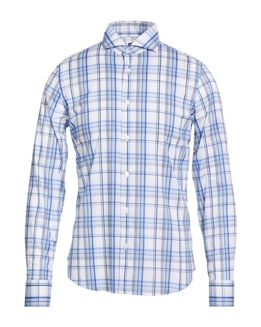 Fedeli Blue Shirts for men