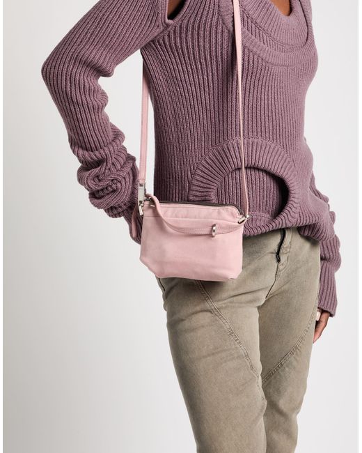 Rick Owens Pink Umhängetasche