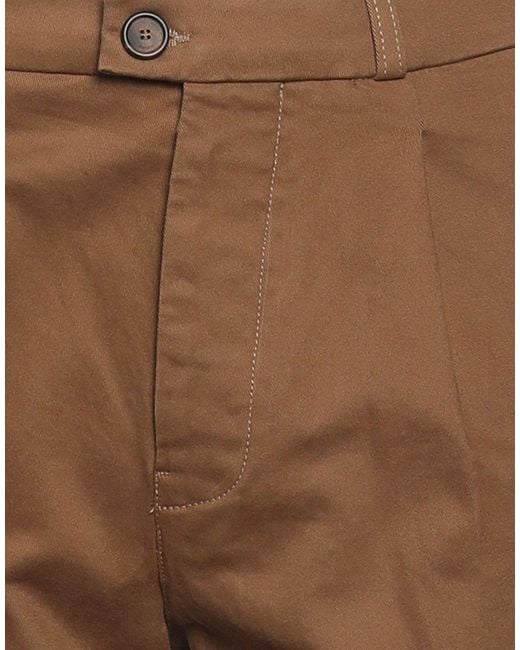 RE_HASH Brown Trouser for men
