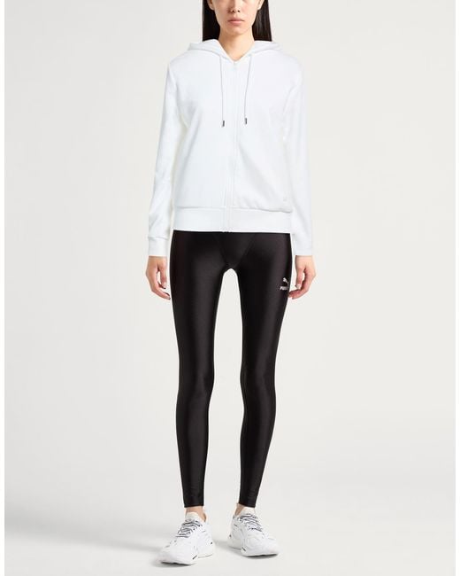 Colmar White Sweatshirt Cotton, Polyester