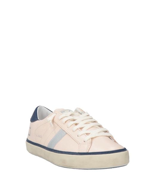 Date White Sneakers Leather
